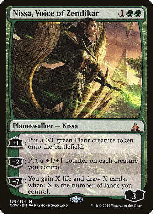 Nissa, Voice of Zendikar 138/184