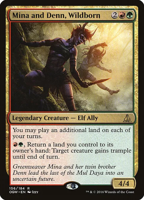 Mina and Denn, Wildborn 156/184