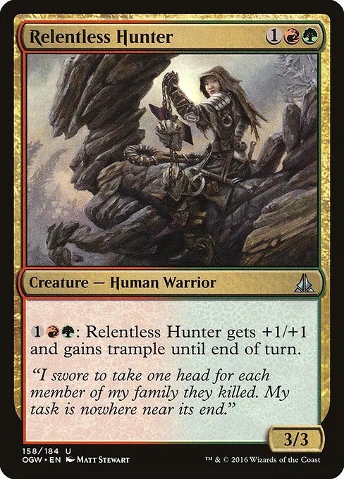Relentless Hunter 158/184