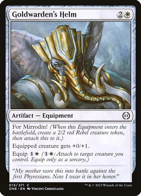 Goldwarden's Helm 013/271