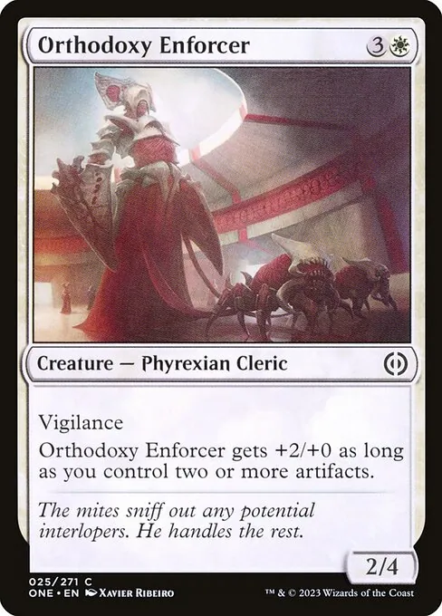 Orthodoxy Enforcer 025/271