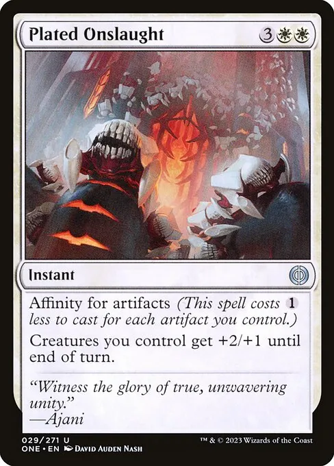 Plated Onslaught 029/271
