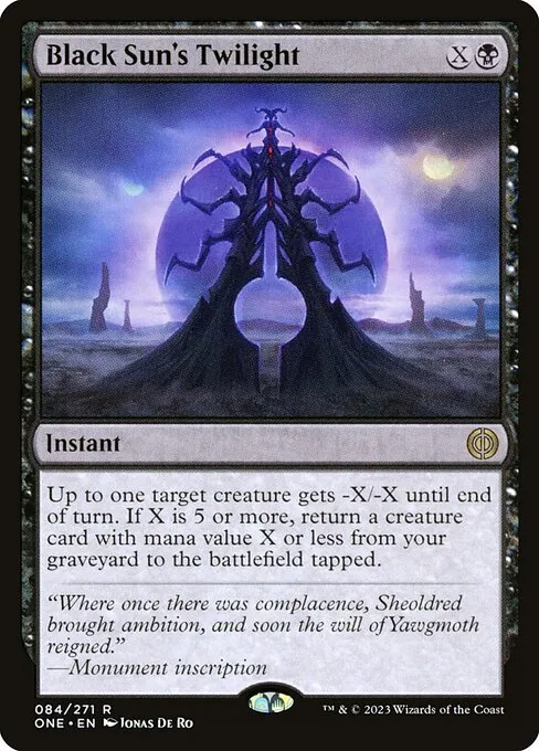 Black Sun's Twilight 084/271