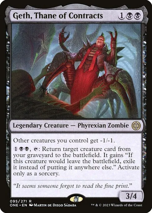 Geth, Thane of Contracts 095/271