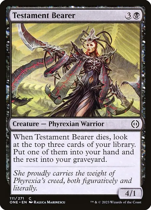 Testament Bearer 111/271