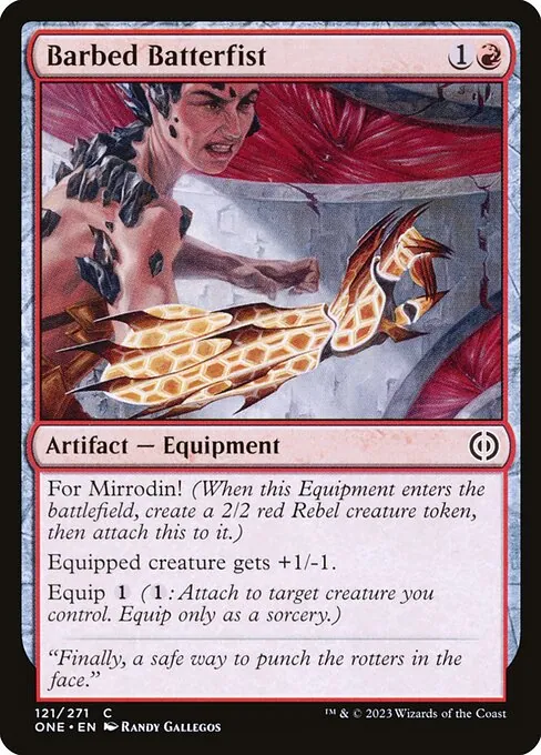 Barbed Batterfist 121/271