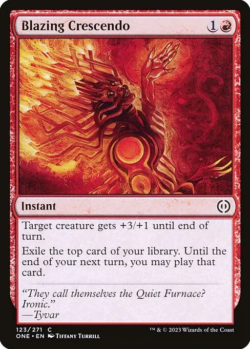 Blazing Crescendo 123/271
