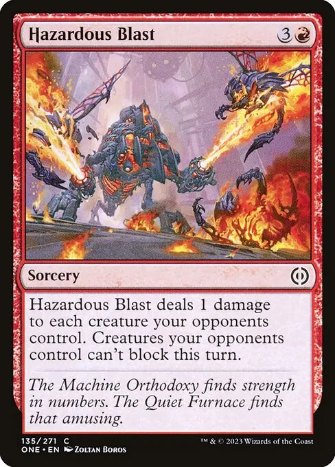 Hazardous Blast 135/271