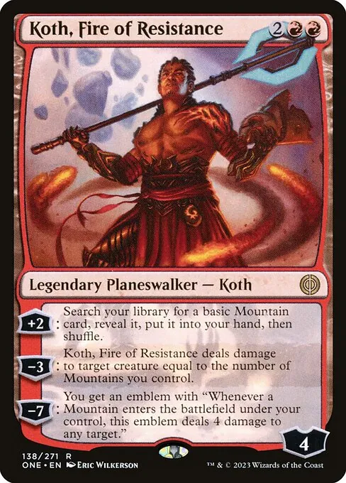 Koth, Fire of Resistance 138/271