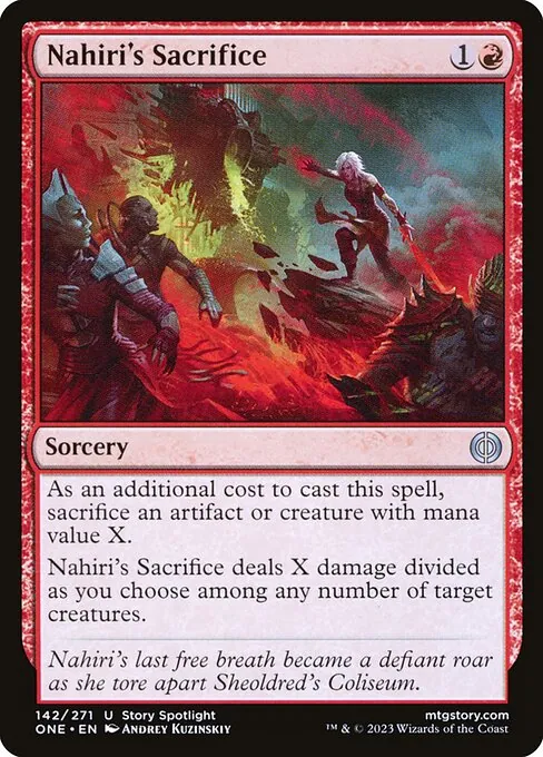 Nahiri's Sacrifice 142/271