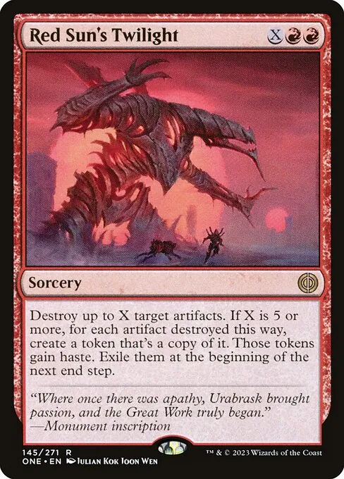 Red Sun's Twilight 145/271
