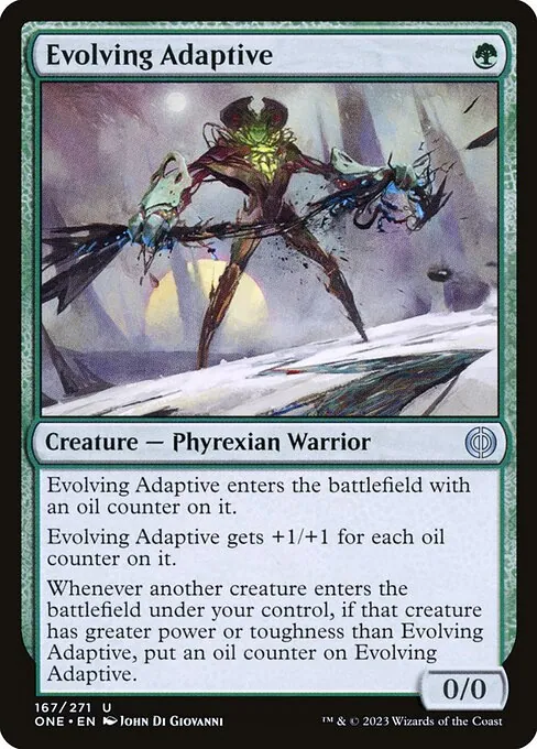 Evolving Adaptive 167/271
