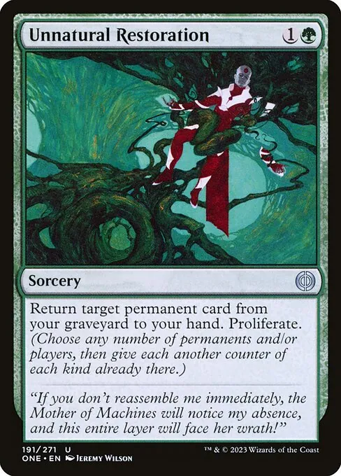 Unnatural Restoration 191/271