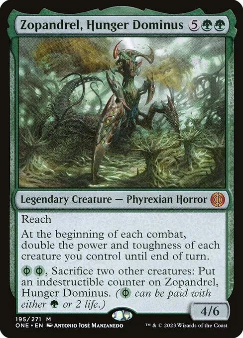 Zopandrel, Hunger Dominus 195/271