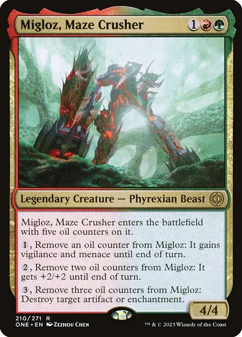 Migloz, Maze Crusher 210/271
