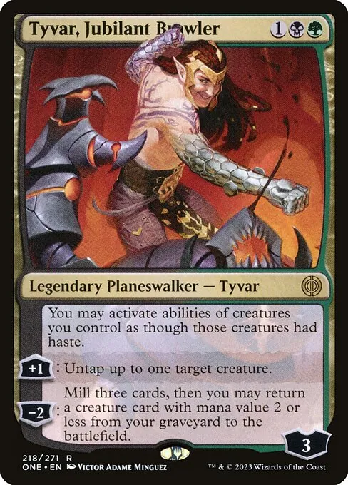 Tyvar, Jubilant Brawler 218/271