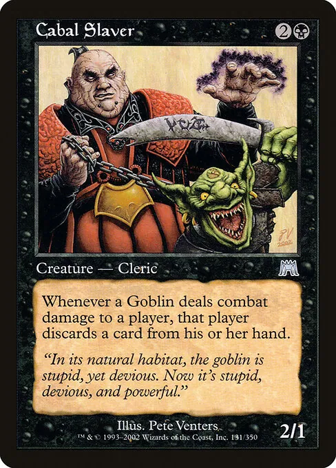 Cabal Slaver 131/350