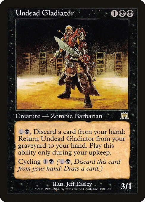 Undead Gladiator 178/350