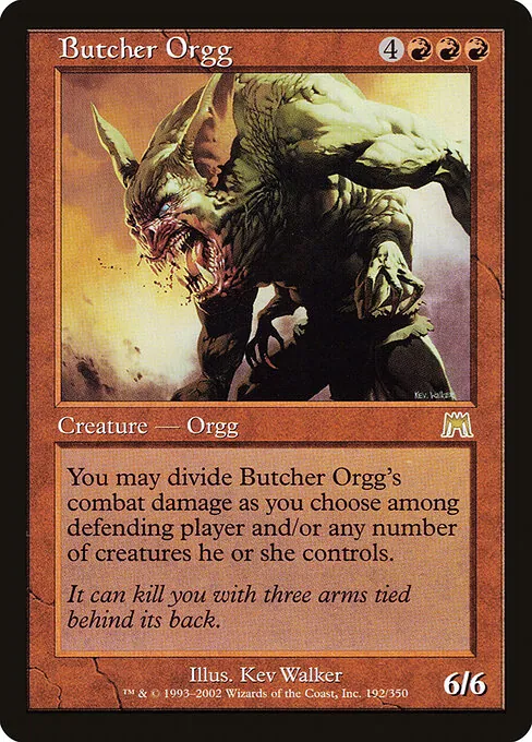 Butcher Orgg 192/350