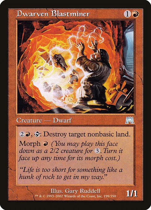 Dwarven Blastminer 199/350