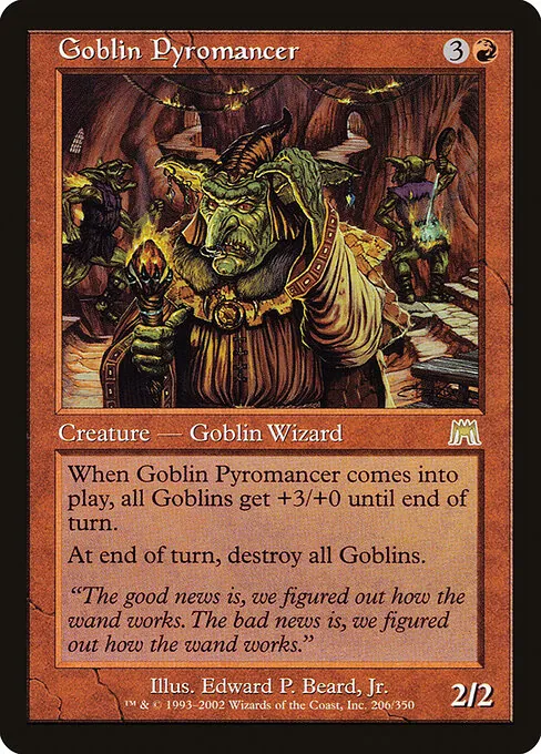 Goblin Pyromancer 206/350
