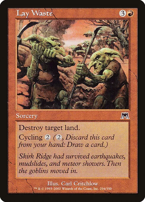 Lay Waste 216/350
