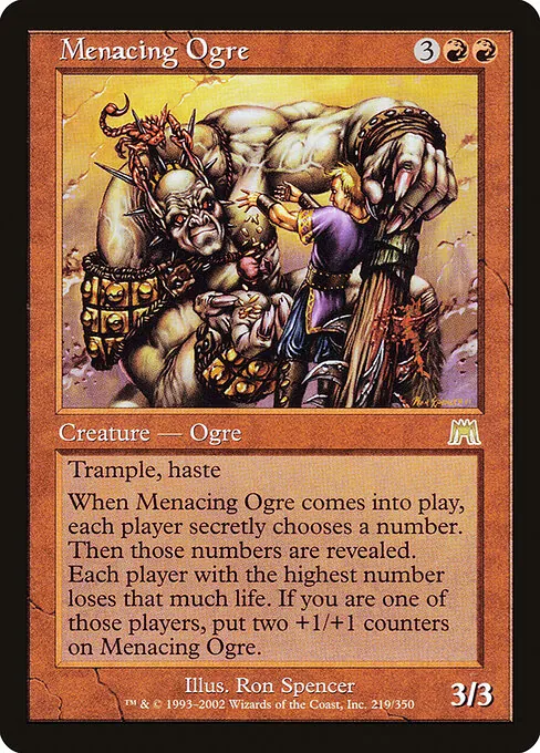 Menacing Ogre 219/350