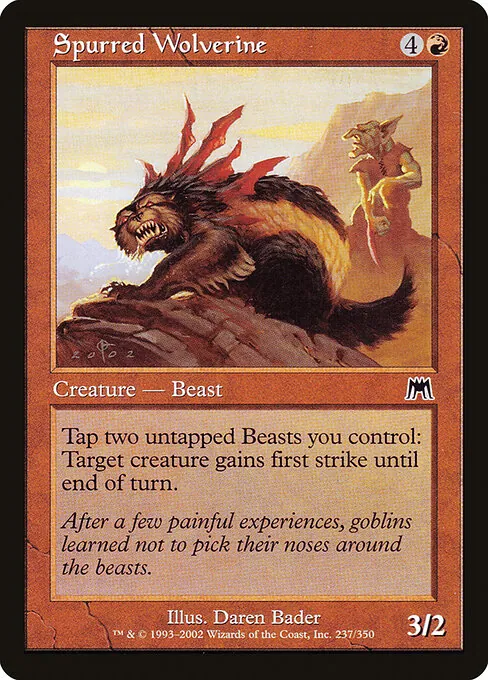 Spurred Wolverine 237/350