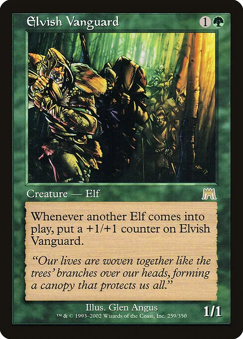 Elvish Vanguard 259/350