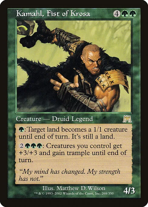 Kamahl, Fist of Krosa 268/350