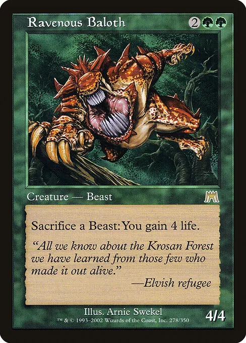 Ravenous Baloth 278/350