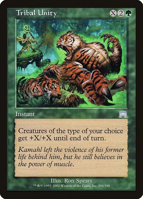 Tribal Unity 294/350