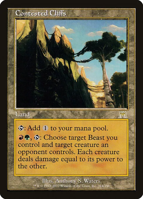 Contested Cliffs 314/350