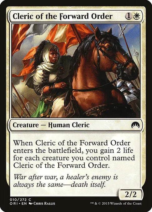 Cleric of the Forward Order 010/272