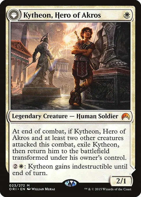 Kytheon, Hero of Akros // Gideon, Battle-Forged 023/272