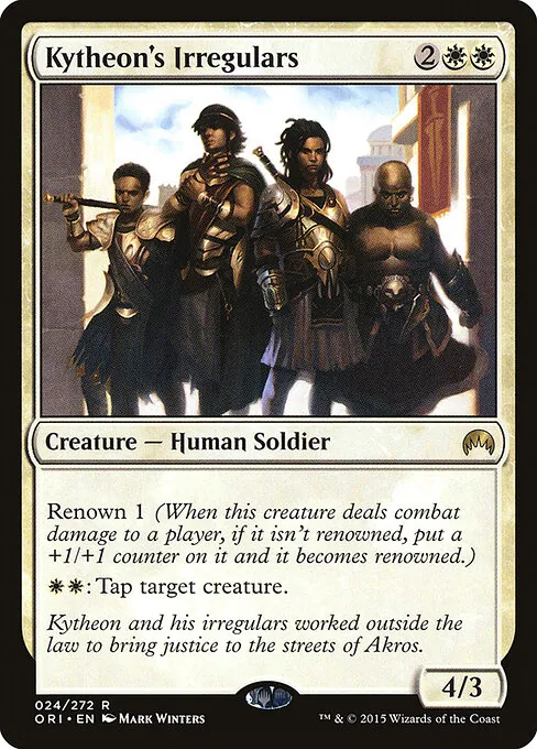 Kytheon's Irregulars 024/272