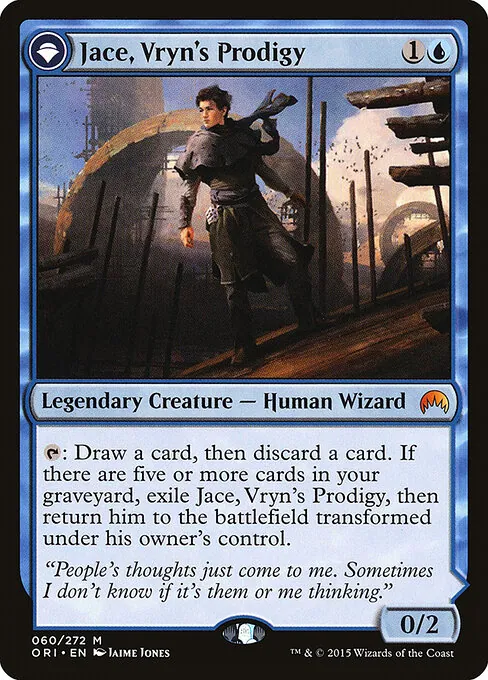 Jace, Vryn's Prodigy // Jace, Telepath Unbound 060/272