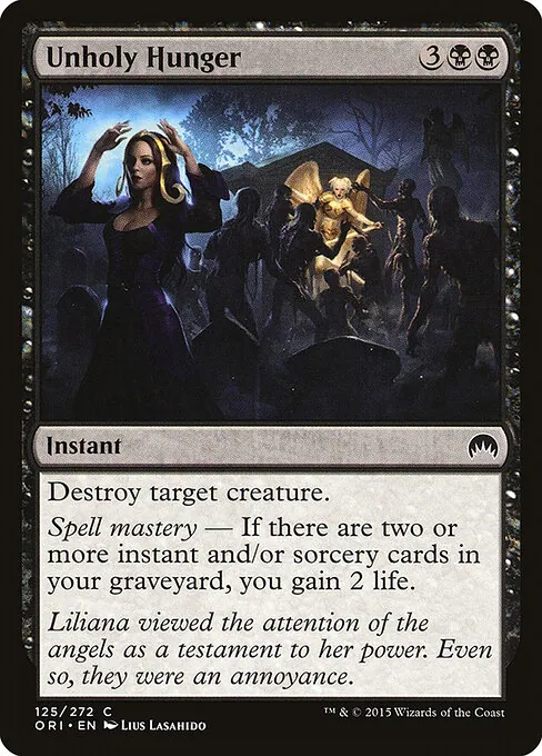 Unholy Hunger 125/272