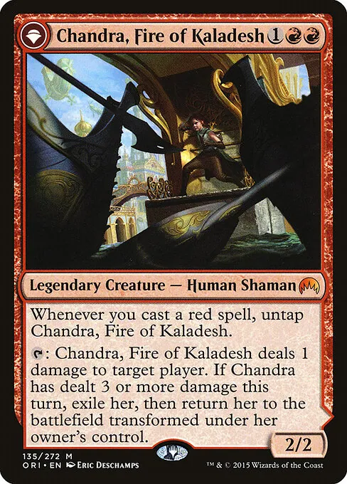 Chandra, Fire of Kaladesh // Chandra, Roaring Flame 135/272