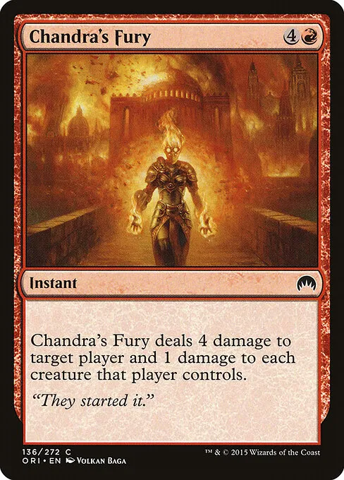 Chandra's Fury 136/272