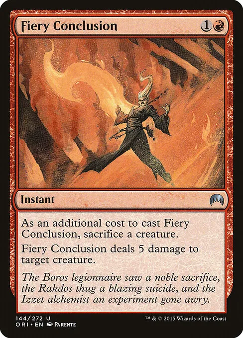 Fiery Conclusion 144/272