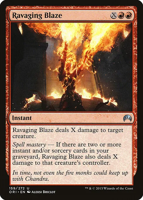 Ravaging Blaze 159/272