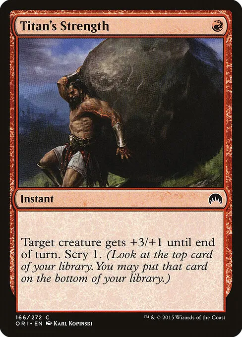 Titan's Strength 166/272