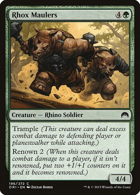 Rhox Maulers 196/272