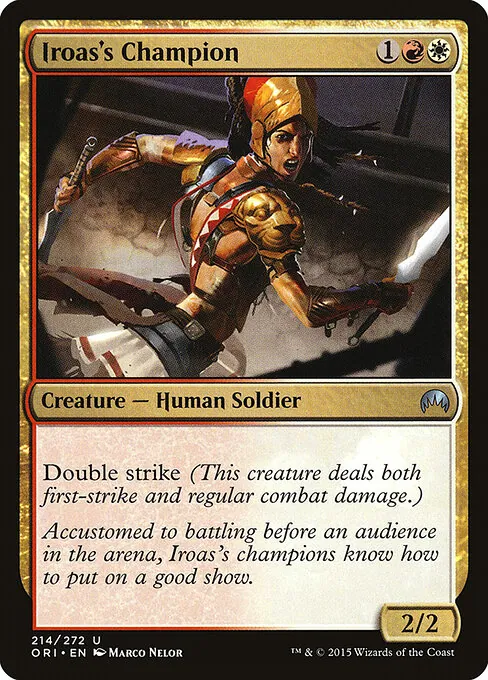Iroas's Champion 214/272