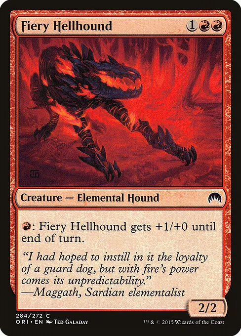Fiery Hellhound 284/272