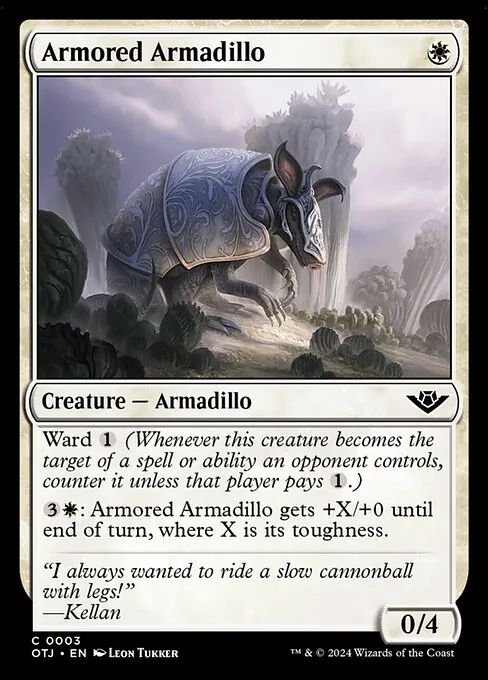 Armored Armadillo 003/286