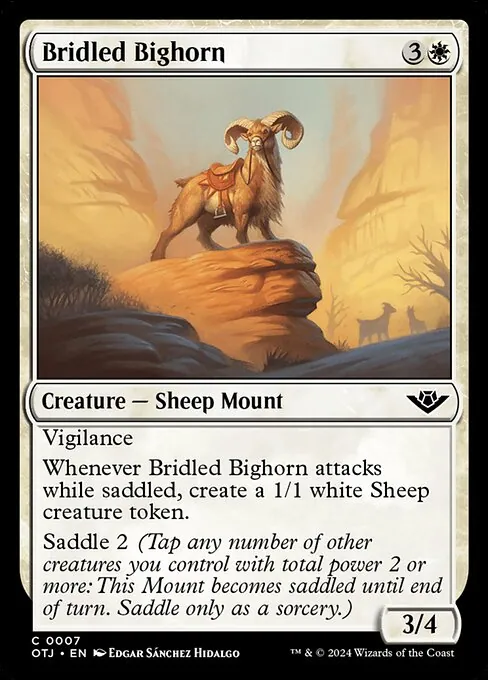 Bridled Bighorn 007/286