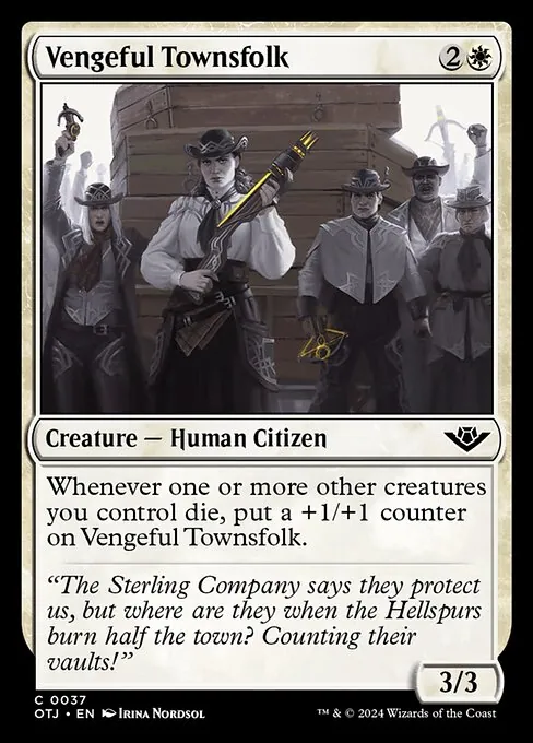 Vengeful Townsfolk 037/286