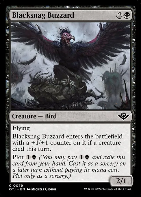 Blacksnag Buzzard 079/286